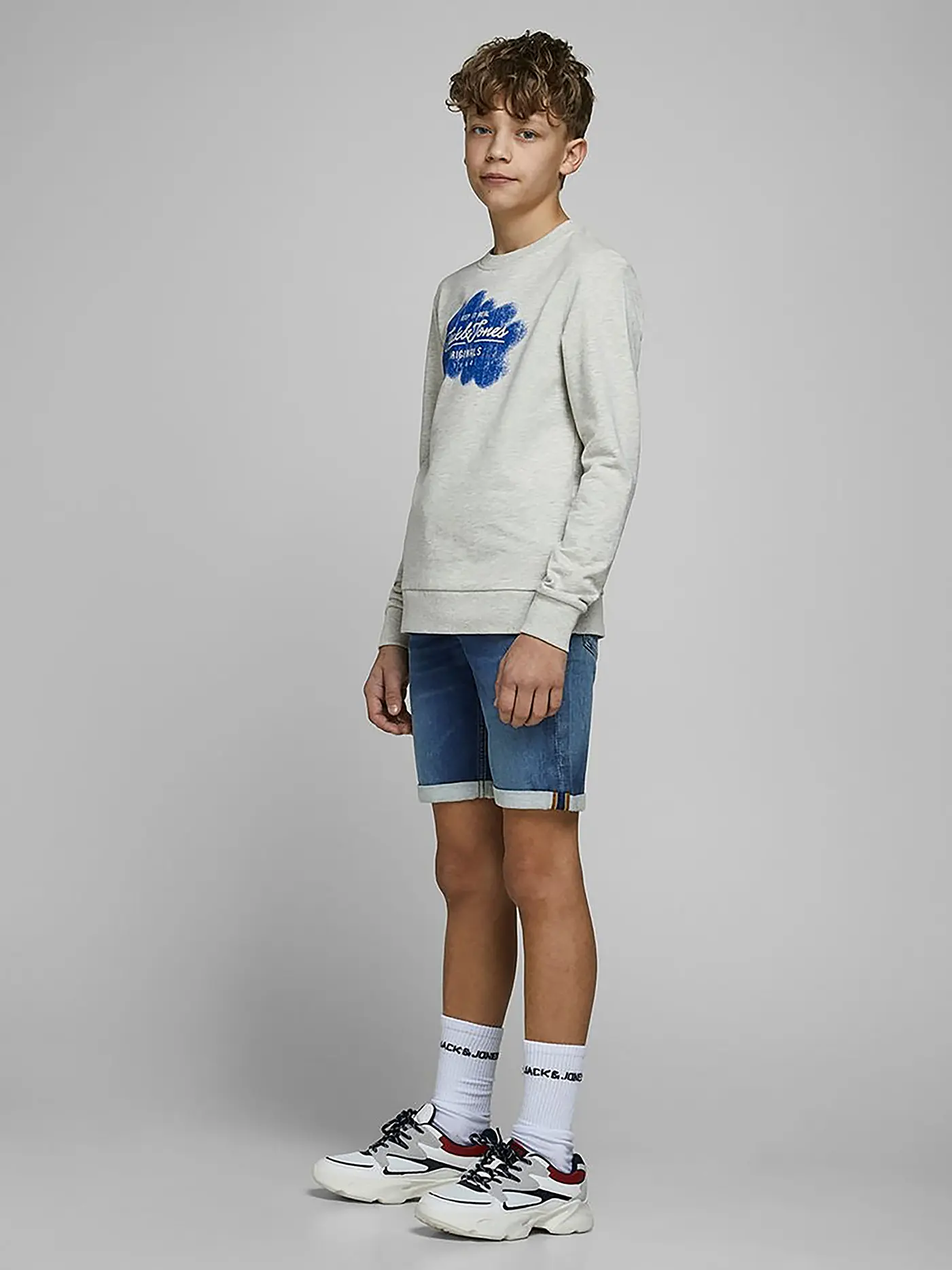JACK & JONES | Jungen Jeans Shorts " JJIRICK " | 